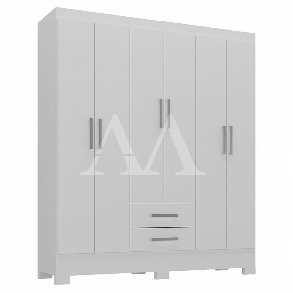 ROUPEIRO 6P. ABRIR 2G RODIAL NATAL BRANCO 1GR6222 ROUPEIRO 6P. ABRIR 2G RODIAL NATAL BRANCO 1GR6222