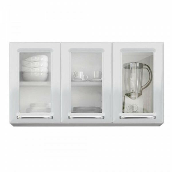 ARMARIO ITATIAIA 3P. ABRIR C/ VIDRO LUCE IPV3 105 BRANCO 1241 ARMARIO ITATIAIA 3P. ABRIR C/ VIDRO LUCE IPV3 105 BRANCO 1241