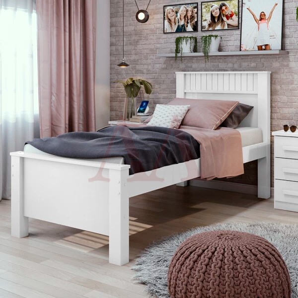 CAMA LOPAS SOLTEIRO ATHENAS PLUS S/AUXILIAR BRANCO CAMA LOPAS SOLTEIRO ATHENAS PLUS S/AUXILIAR BRANCO
