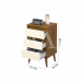 MESA DE CABECEIRA 3G EJ RETRO WOOD FREIJO / OFF WHITE MESA DE CABECEIRA 3G EJ RETRO WOOD FREIJO / OFF WHITE