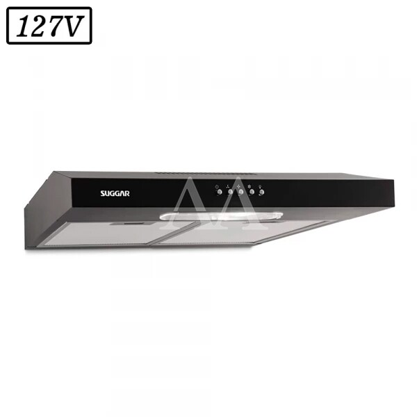 DEPURADOR AR SUGGAR SLIM 60CM 3 VEL 127V PRETO DEPURADOR AR SUGGAR SLIM 60CM 3 VEL 127V PRETO