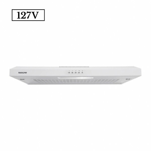 DEPURADOR AR SUGGAR SLIM 80CM 3 VEL 127V BRANCO DEPURADOR AR SUGGAR SLIM 80CM 3 VEL 127V BRANCO