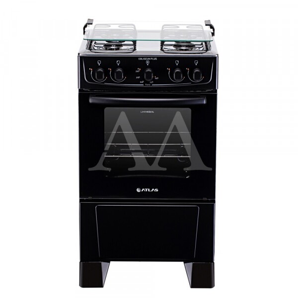 FOGAO 4B ATLAS COLISEUM PLUS PRETO FOGAO 4B ATLAS COLISEUM PLUS PRETO