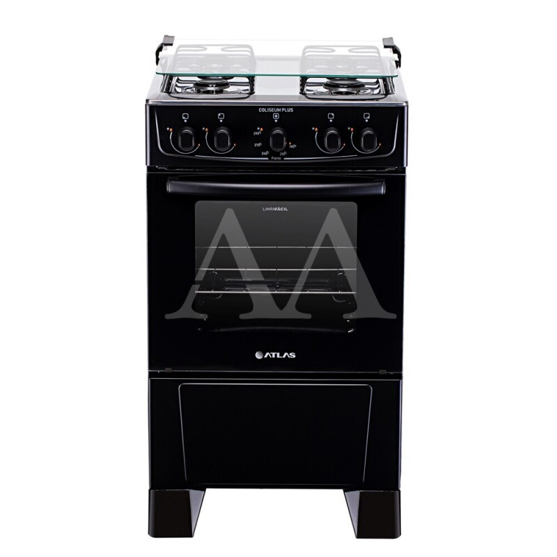 FOGAO 4B ATLAS COLISEUM PLUS PRETO FOGAO 4B ATLAS COLISEUM PLUS PRETO
