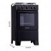 FOGAO 4B ATLAS COLISEUM PLUS PRETO FOGAO 4B ATLAS COLISEUM PLUS PRETO