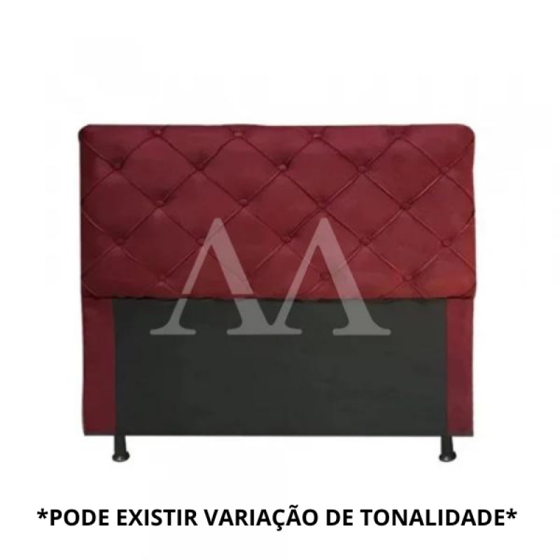 CABECEIRA DE CASAL LIFESPUMA CAPTONE VINHO CABECEIRA DE CASAL LIFESPUMA CAPTONE VINHO