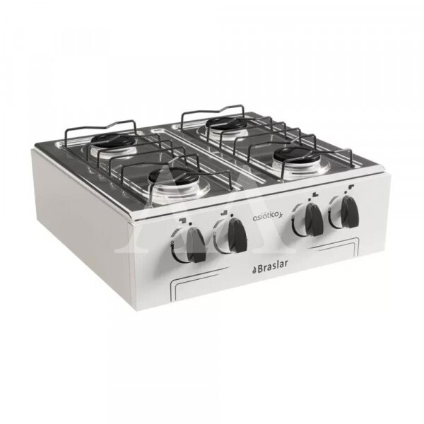 FOGAO 4B BRASLAR COOKTOP ASIATICO JR BRANCO FOGAO 4B BRASLAR COOKTOP ASIATICO JR BRANCO