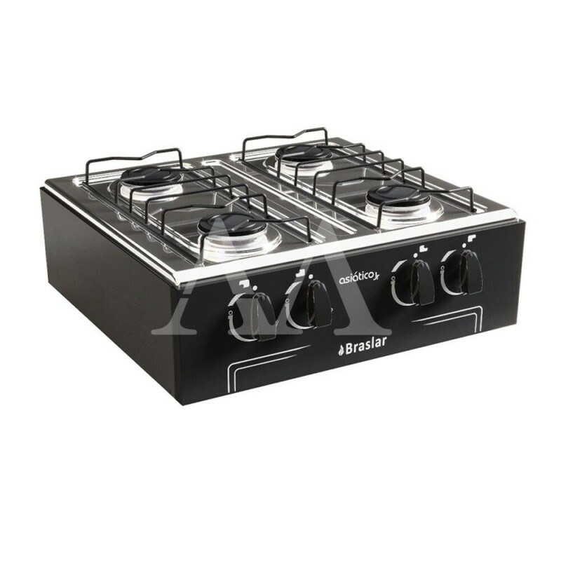 FOGAO 4B BRASLAR COOKTOP ASIATICO JR PRETO FOGAO 4B BRASLAR COOKTOP ASIATICO JR PRETO