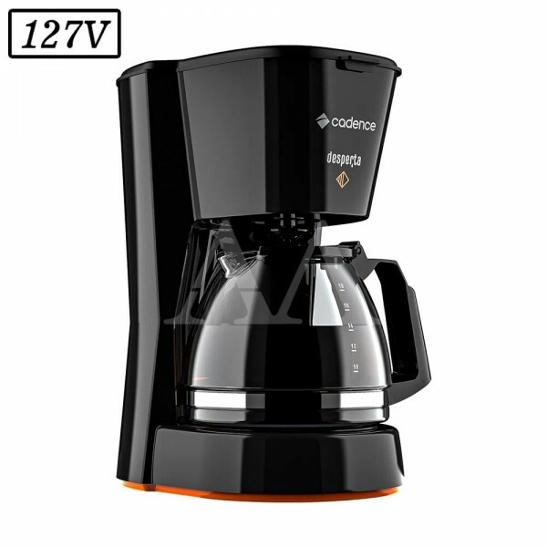 CAFETEIRA CADENCE DESPERTA CONTRAST CAF338 600W 127V PRETA CAFETEIRA CADENCE DESPERTA CONTRAST CAF338 600W 127V PRETA