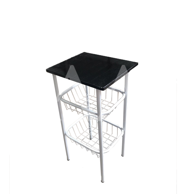 FRUTEIRA PAONANDA INDIANO 2 CESTAS PRETO / BRANCO FRUTEIRA PAONANDA INDIANO 2 CESTAS PRETO / BRANCO