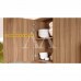ARMARIO NESHER 2P ABRIR RAINHA 80CM NATURE 500694 ARMARIO NESHER 2P ABRIR RAINHA 80CM NATURE 500694