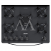 FOGAO 5B SUGGAR PISO NEO MAX MESA VIDRO PRETO FOGAO 5B SUGGAR PISO NEO MAX MESA VIDRO PRETO