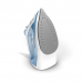 FERRO DE PASSAR PHILIPS WALITA DST1050/22 A VAPOR 127V BRANCO / AZUL FERRO DE PASSAR PHILIPS WALITA DST1050/22 A VAPOR 127V BRANCO / AZUL