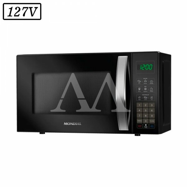 FORNO MICROONDAS MONDIAL MO0121B 21L 127V PRETO FORNO MICROONDAS MONDIAL MO0121B 21L 127V PRETO