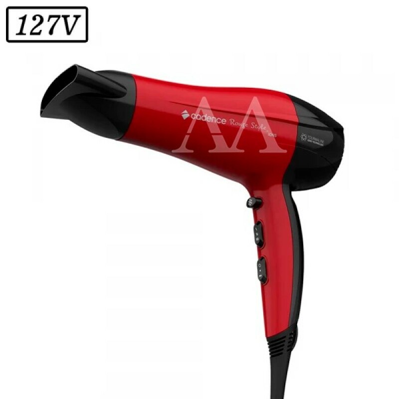 SECADOR DE CABELO CADENCE SEC560 ROUGE STYLE 127V VERMELHO SECADOR DE CABELO CADENCE SEC560 ROUGE STYLE 127V VERMELHO