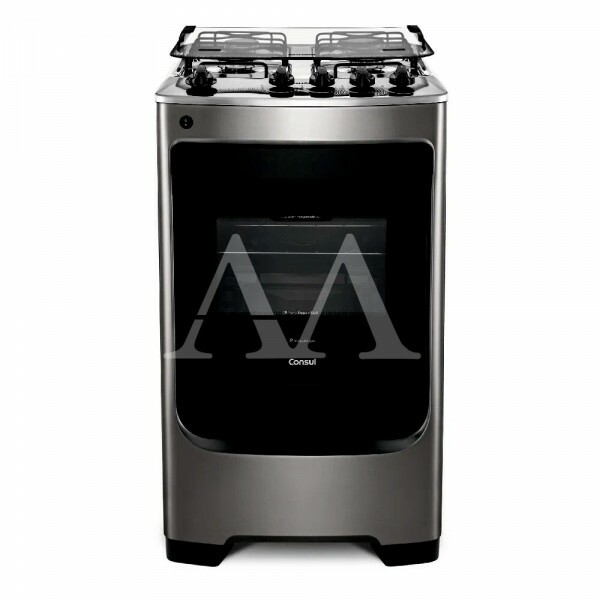 FOGAO 4B CONSUL CFO4NA MESA INOX INOX FOGAO 4B CONSUL CFO4NA MESA INOX INOX