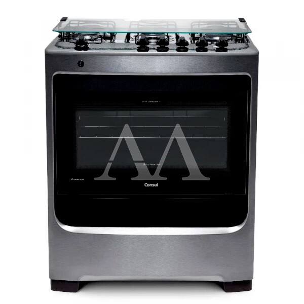 FOGAO 5B CONSUL CFS5NA MESA INOX INOX FOGAO 5B CONSUL CFS5NA MESA INOX INOX