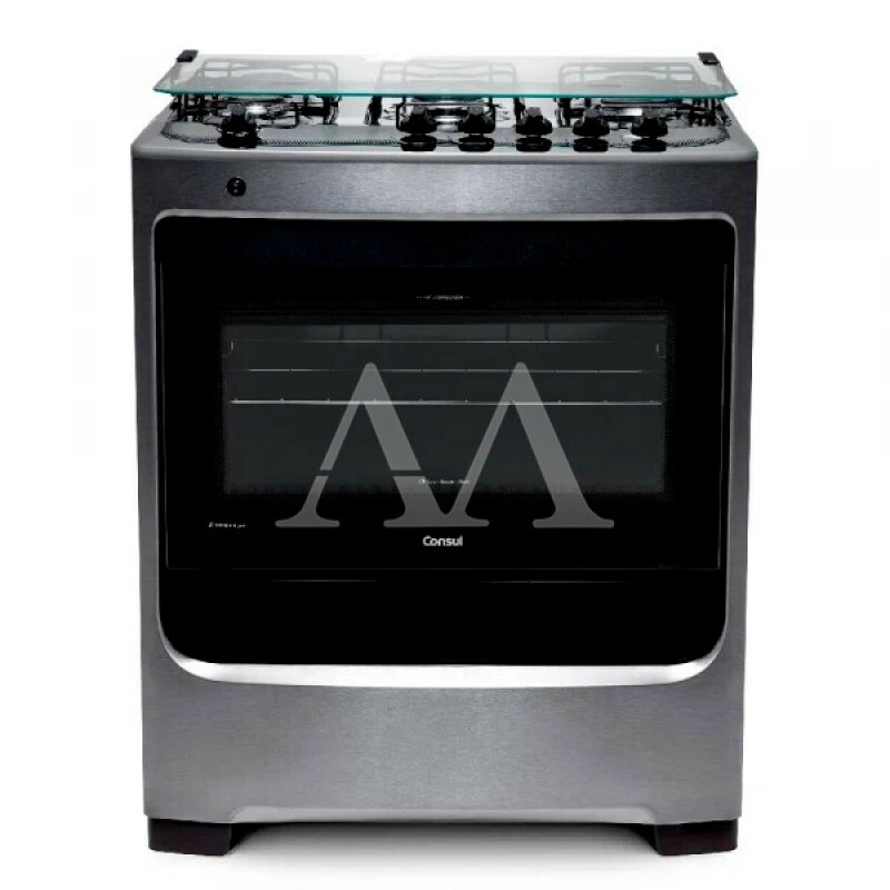 FOGAO 5B CONSUL CFS5NA MESA INOX INOX FOGAO 5B CONSUL CFS5NA MESA INOX INOX