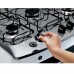 FOGAO 5B CONSUL CFS5NA MESA INOX BRANCO FOGAO 5B CONSUL CFS5NA MESA INOX BRANCO