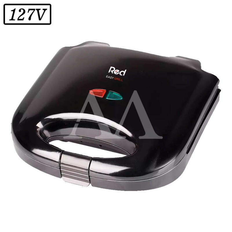 SANDUICHEIRA EASY GRILL RED MOBILE 750W SA100 127V PRETA SANDUICHEIRA EASY GRILL RED MOBILE 750W SA100 127V PRETA