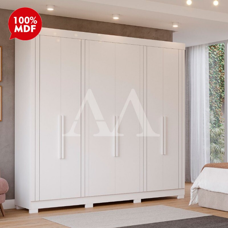 ROUPEIRO 6P. ABRIR 6G PANAN CECILIA SLIDE C/PES BRANCO