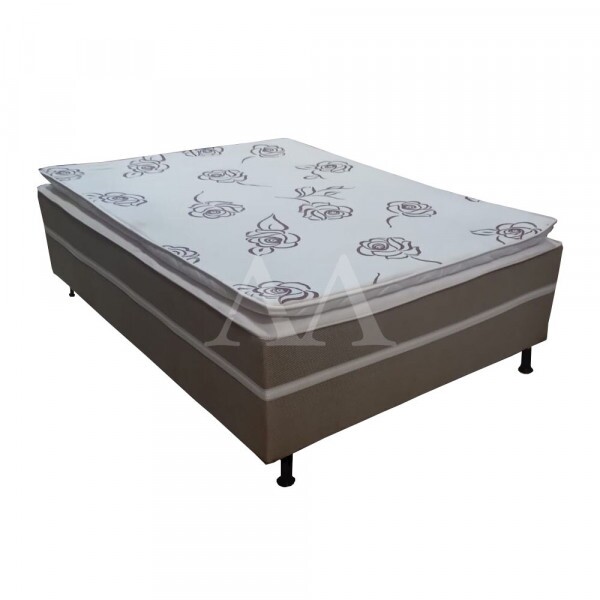 CAMA BOX D28 138X188X52 LIFESPUMA JADE C/ PILLOW CAMA BOX D28 138X188X52 LIFESPUMA JADE C/ PILLOW