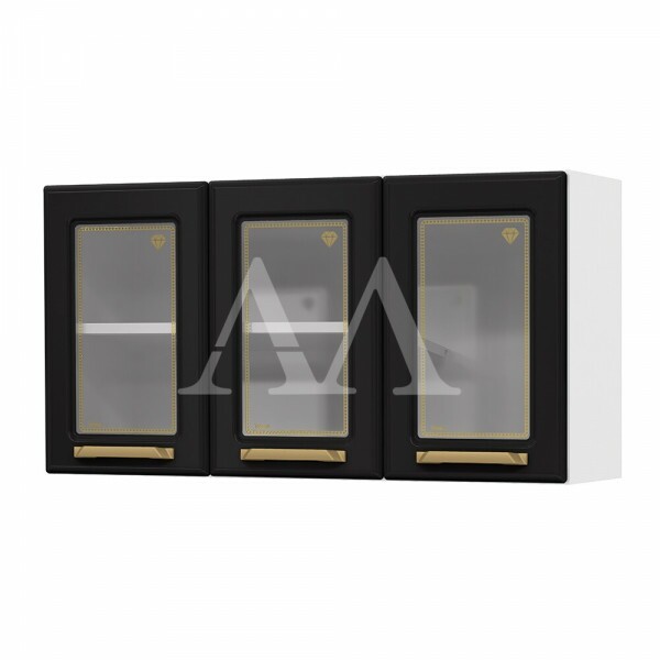 ARMARIO TELASUL TRIPLO MEDIO 3P C/V DIAMANTE NEW BRANCO / PRETO 818007-02 ARMARIO TELASUL TRIPLO MEDIO 3P C/V DIAMANTE NEW BRANCO / PRETO 818007-02
