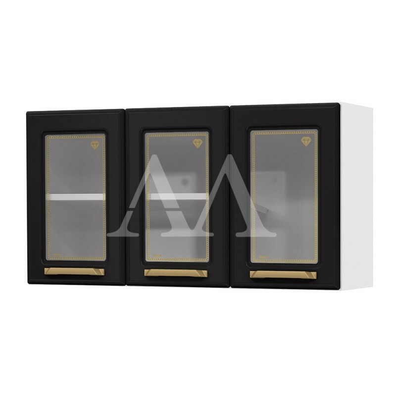ARMARIO TELASUL TRIPLO MEDIO 3P C/V DIAMANTE NEW BRANCO / PRETO 818007-02 ARMARIO TELASUL TRIPLO MEDIO 3P C/V DIAMANTE NEW BRANCO / PRETO 818007-02
