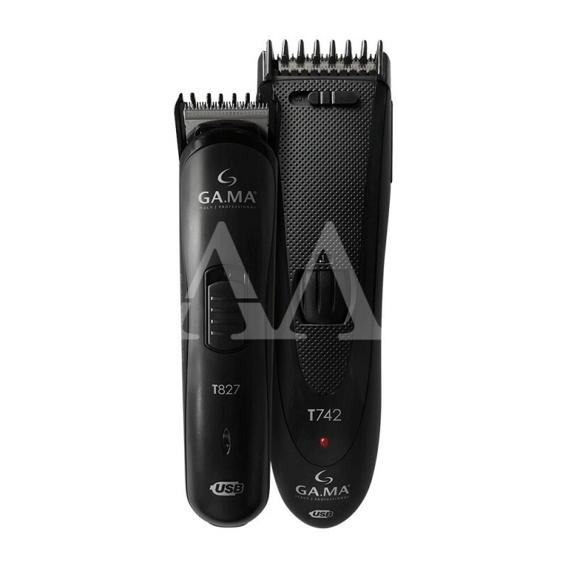 KIT MAQUINA CORTAR CABELO GAMA T747 BLACK TITANIUM USB KIT MAQUINA CORTAR CABELO GAMA T747 BLACK TITANIUM USB