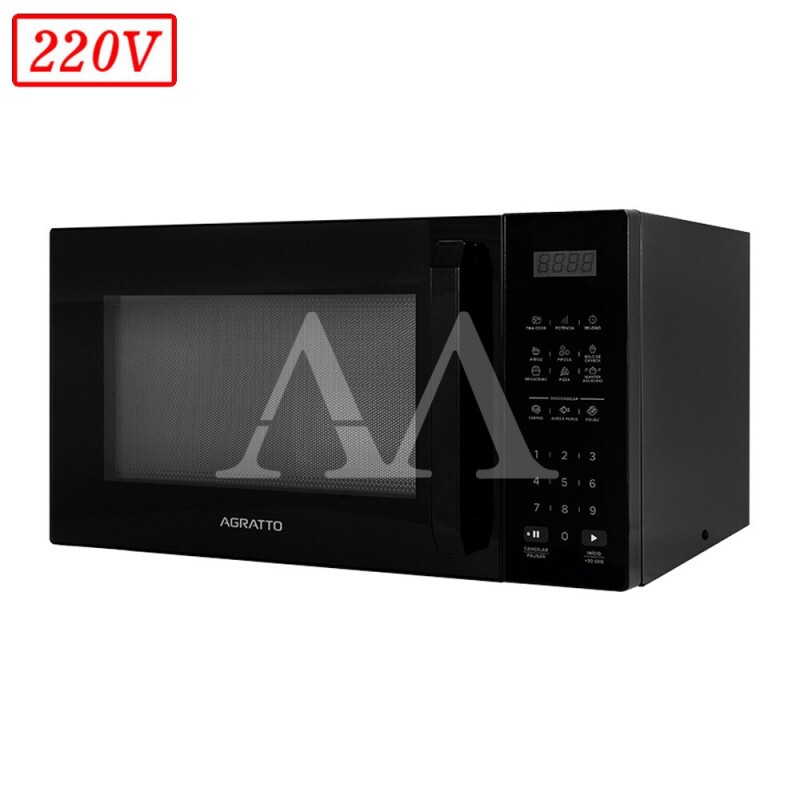 FORNO MICROONDAS AGRATTO AMIC01N 32L 220V PRETO FORNO MICROONDAS AGRATTO AMIC01N 32L 220V PRETO