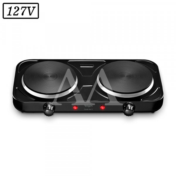 FOGAO 2B ELETRICO ELGIN 127V PRETO FOGAO 2B ELETRICO ELGIN 127V PRETO