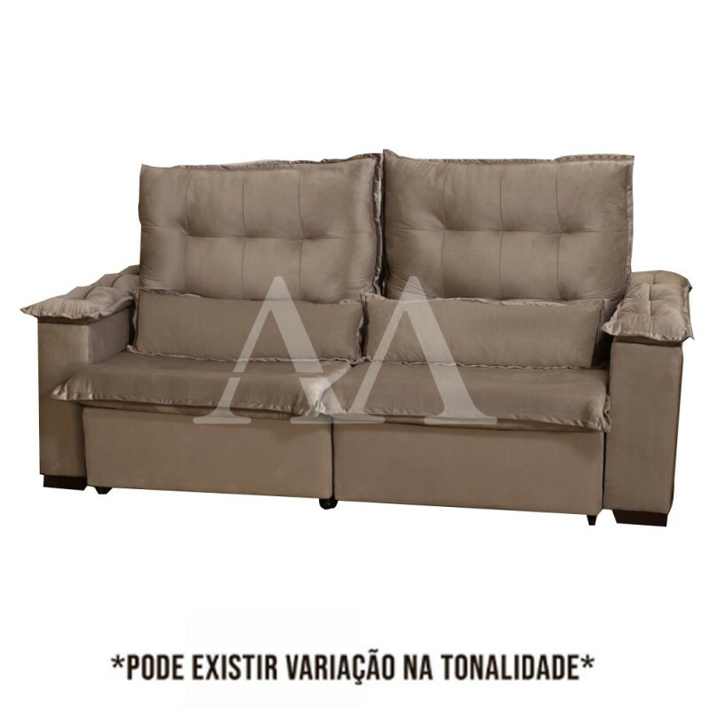 ESTOFADO RG GUATEMALA RETRATIL 2.20 BEGE ESTOFADO RG GUATEMALA RETRATIL 2.20 BEGE