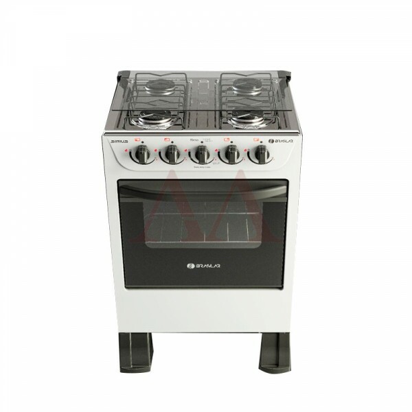 FOGAO 4B BRASLAR PISO NEW SIRIUS SIMPLES BRANCO FOGAO 4B BRASLAR PISO NEW SIRIUS SIMPLES BRANCO