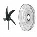 VENTILADOR MONDIAL NVP-PRO-50 PAREDE 50CM 5 PAS 3 VEL 127V PRETO VENTILADOR MONDIAL NVP-PRO-50 PAREDE 50CM 5 PAS 3 VEL 127V PRETO