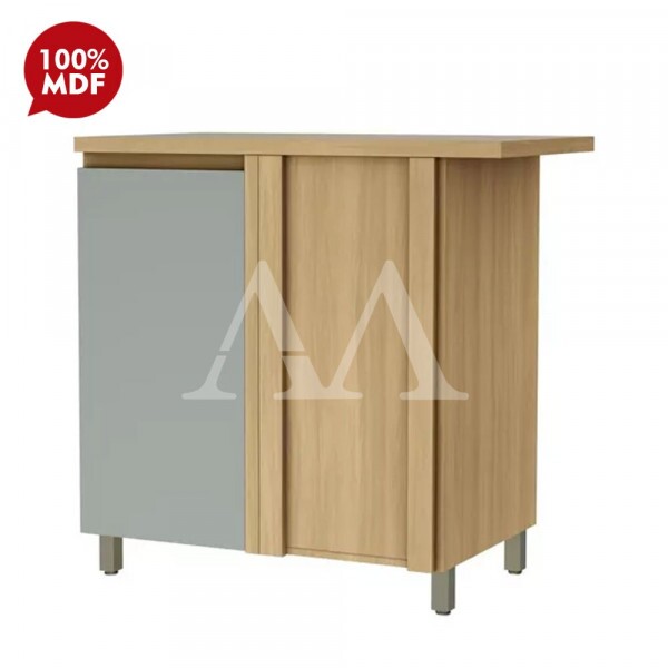 BALCAO NESHER CANTO 1P ABRIR RAINHA 92CM NATURE/VERDE 500735 BALCAO NESHER CANTO 1P ABRIR RAINHA 92CM NATURE/VERDE 500735