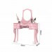 PENTEADEIRA PATRIMAR PRINCESA 4G C/ESPELHO ROSA PENTEADEIRA PATRIMAR PRINCESA 4G C/ESPELHO ROSA