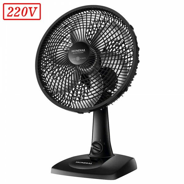 VENTILADOR MONDIAL VSP30B SUPER POWER 30CM 6 PAS 3 VEL 220V PRETO VENTILADOR MONDIAL VSP30B SUPER POWER 30CM 6 PAS 3 VEL 220V PRETO