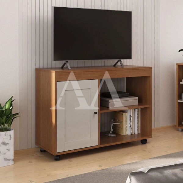 RACK ARTELY SAMPA CINAMOMO/OFF WHITE RACK ARTELY SAMPA CINAMOMO/OFF WHITE