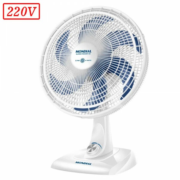 VENTILADOR MONDIAL VSP40W SUPER POWER 40CM 6 PAS 3 VEL 220V BRANCO VENTILADOR MONDIAL VSP40W SUPER POWER 40CM 6 PAS 3 VEL 220V BRANCO