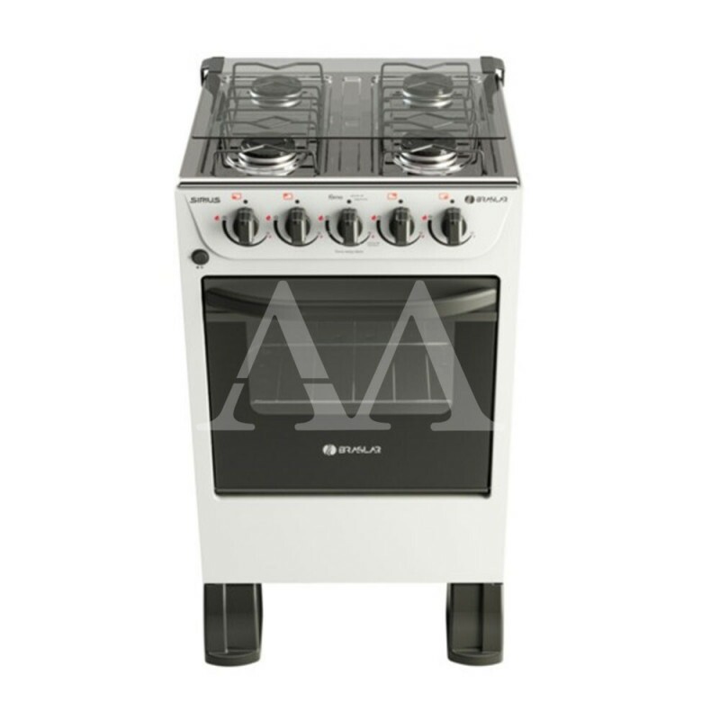 FOGAO 4B BRASLAR PISO NEW SIRIUS PLUS AUTOMATICO BRANCO FOGAO 4B BRASLAR PISO NEW SIRIUS PLUS AUTOMATICO BRANCO