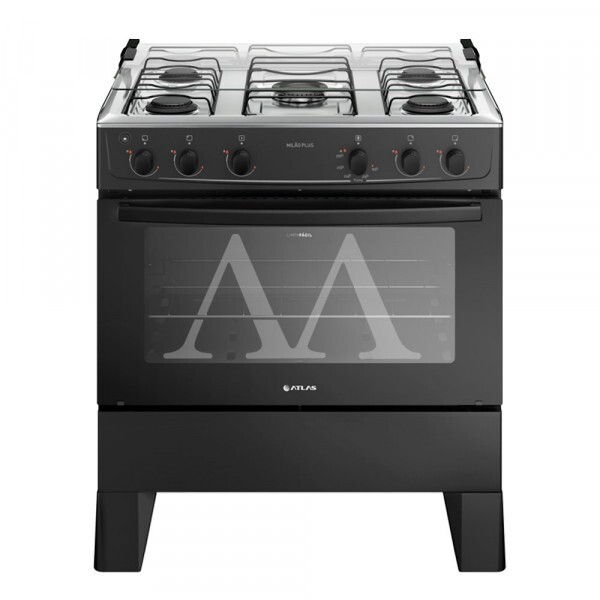 FOGAO 5B ATLAS MILAO PLUS PRETO FOGAO 5B ATLAS MILAO PLUS PRETO