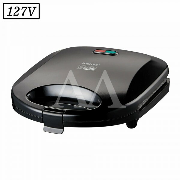 SANDUICHEIRA GRILL MALLORY CLASSIC GRILL 750W 127V PRETA SANDUICHEIRA GRILL MALLORY CLASSIC GRILL 750W 127V PRETA