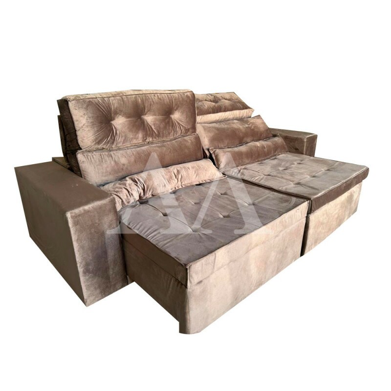 ESTOFADO RG ROBUST RETRATIL 2.50 MARROM INCA 17 ESTOFADO RG ROBUST RETRATIL 2.50 MARROM INCA 17