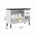 BALCAO ITATIAIA TRIPLO 3P 2G C/ TAMPO NEW PREMIUM 120CM BRANCO 1852 BALCAO ITATIAIA TRIPLO 3P 2G C/ TAMPO NEW PREMIUM 120CM BRANCO 1852