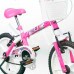 BICICLETA TK3 TRACK PINKY ARO 16 INFANTIL S/MARCHA ROSA/BRANCO BICICLETA TK3 TRACK PINKY ARO 16 INFANTIL S/MARCHA ROSA/BRANCO