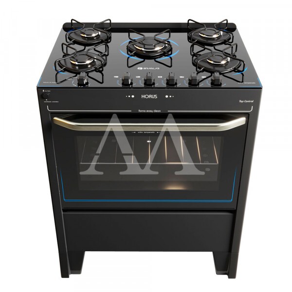 FOGAO 5B BRASLAR PISO HORUS TOP CONTROL AUTOMATICO BLACK FOGAO 5B BRASLAR PISO HORUS TOP CONTROL AUTOMATICO BLACK