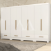 ROUPEIRO 2P. ABRIR 1G RODIAL SMART PLUS BRANCO/FOSCO 11GR2123S ROUPEIRO 2P. ABRIR 1G RODIAL SMART PLUS BRANCO/FOSCO 11GR2123S