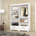 ROUPEIRO 2P. ABRIR 1G RODIAL SMART PLUS BRANCO/FOSCO 11GR2123S ROUPEIRO 2P. ABRIR 1G RODIAL SMART PLUS BRANCO/FOSCO 11GR2123S