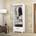 ROUPEIRO 2P. ABRIR 1G RODIAL SMART PLUS BRANCO/FOSCO 11GR2123S ROUPEIRO 2P. ABRIR 1G RODIAL SMART PLUS BRANCO/FOSCO 11GR2123S