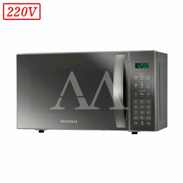 FORNO MICROONDAS MONDIAL MO0121E 21L 220V PRATA COBRE ESPELHADO FORNO MICROONDAS MONDIAL MO0121E 21L 220V PRATA COBRE ESPELHADO